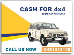Cash for Scrap Car 4x4